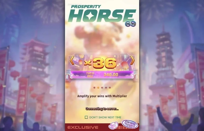 Prosperity Horse - progresivní násobitel ve speciálním režimu